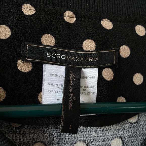 Bcbg Maxazria polka dot zip up jacket - Picture 4 of 8